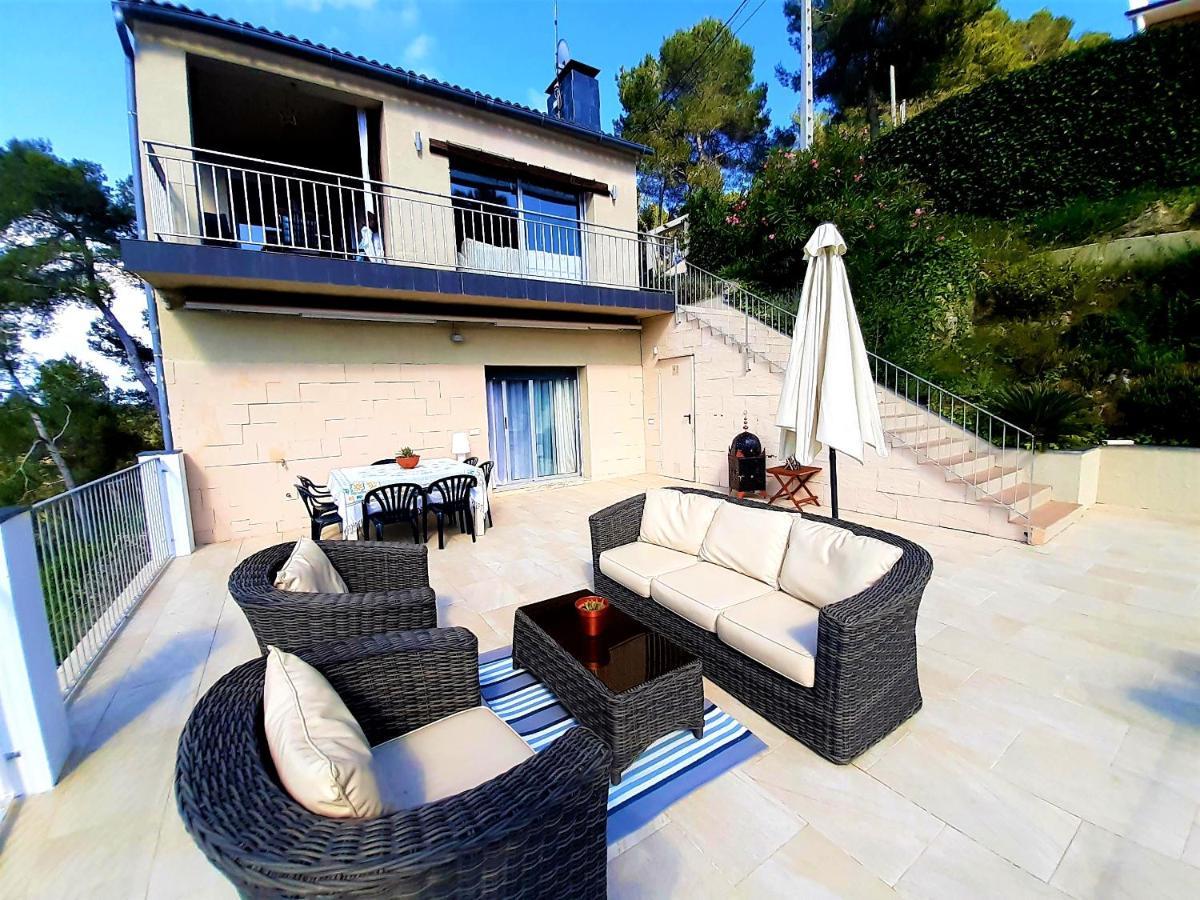 Villa Mur - Espectacular Villa Cerca De Sitges Y Bcn Оливелья Экстерьер фото