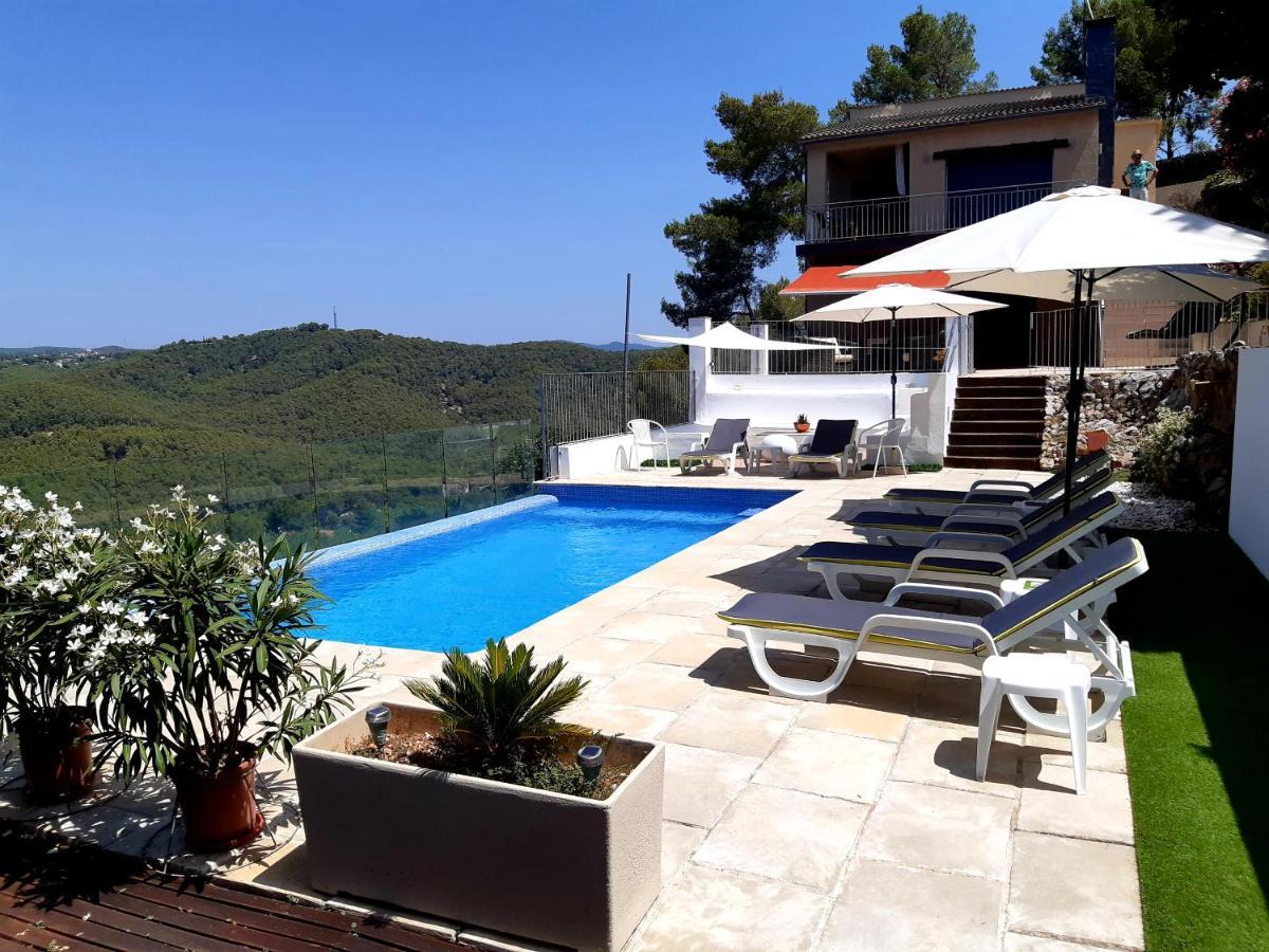 Villa Mur - Espectacular Villa Cerca De Sitges Y Bcn Оливелья Экстерьер фото