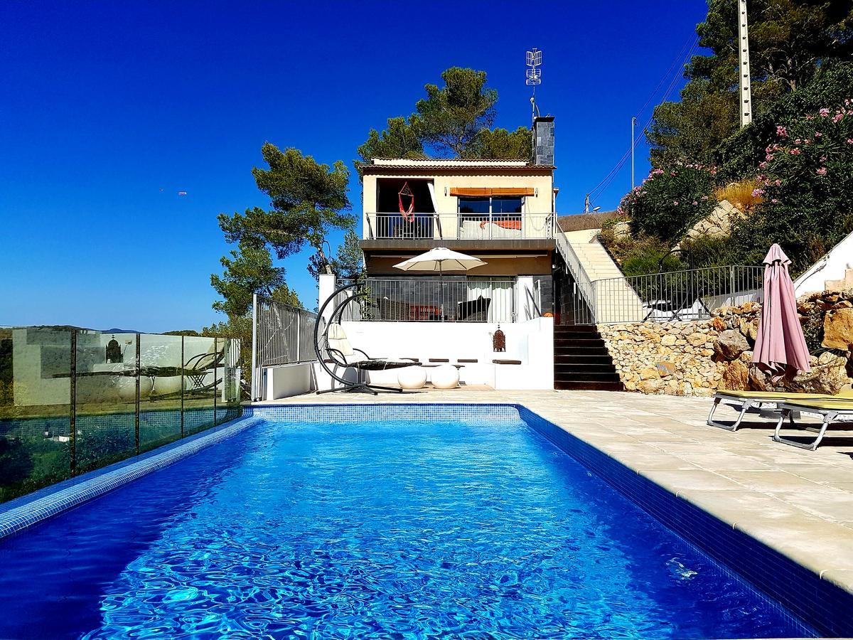 Villa Mur - Espectacular Villa Cerca De Sitges Y Bcn Оливелья Экстерьер фото